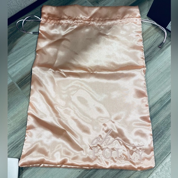 Oh Polly “Cross my path” strappy mule heels - Light pink - Picture 9 of 9